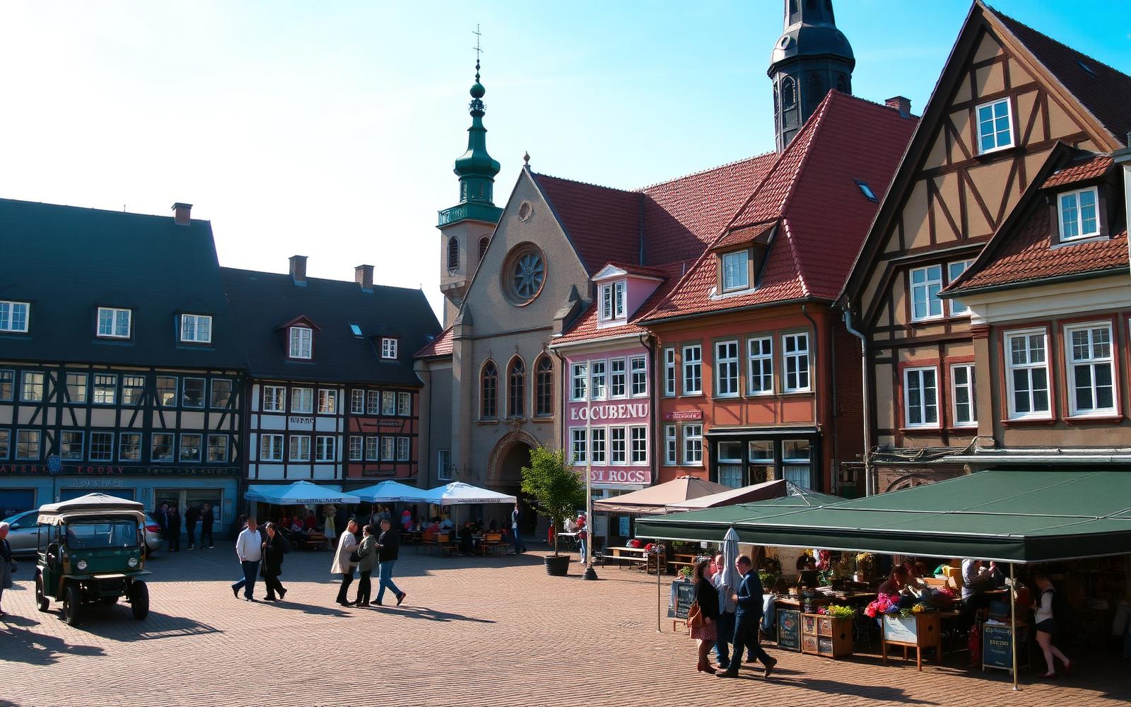 Marktplatz in Husum